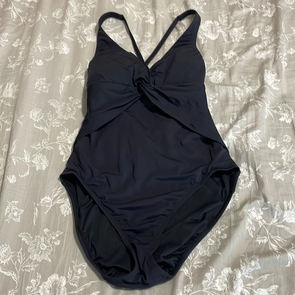 Bleu Rod Beattie Twisted One Piece Swimsuit - Picture 2 of 5
